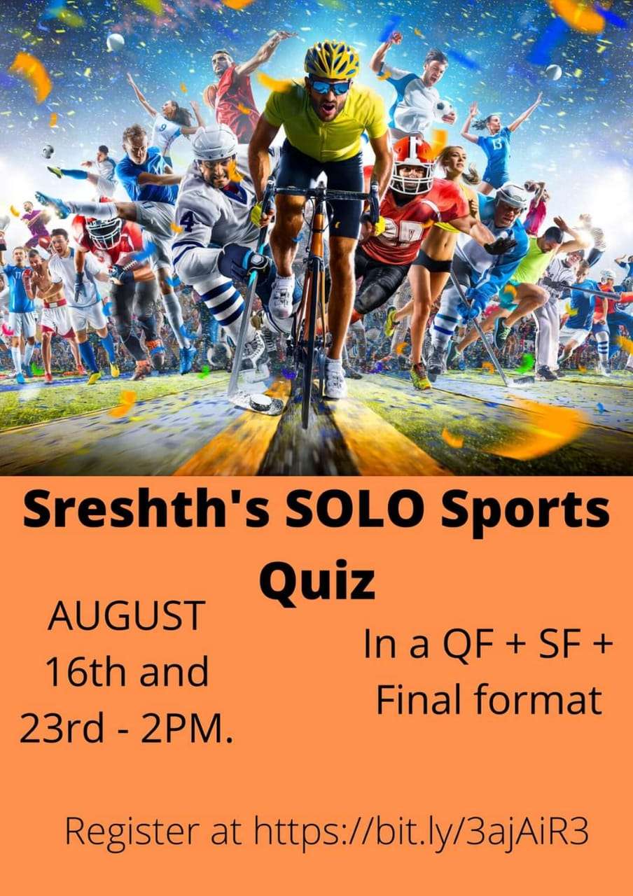 Sreshth’s Solo Sports Quiz