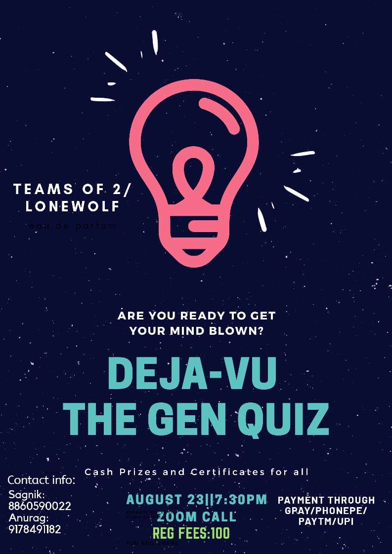 DEJA-VU The Gen quiz